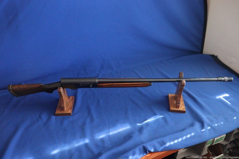 Remington Model 11 US Bomb Marked 12 Gauge Military Shotgun Mfg 1934-img-10