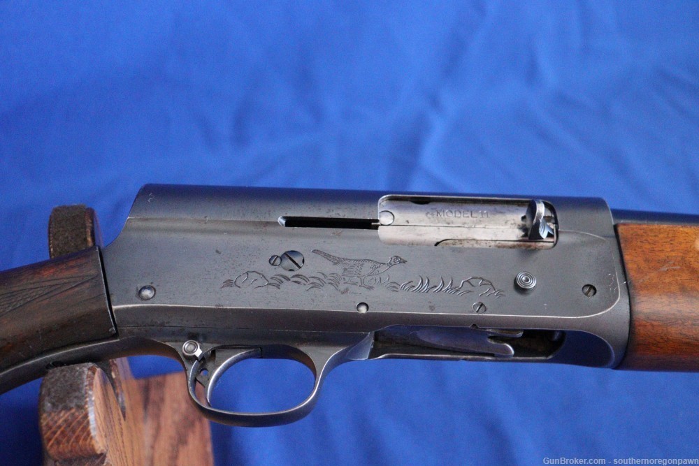 Remington Model 11 US Bomb Marked 12 Gauge Military Shotgun Mfg 1934-img-8