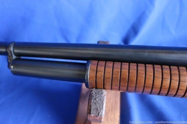 IAC China 12ga 1897 / 93 Norinco 20" Winchester pump 95% original box -img-22