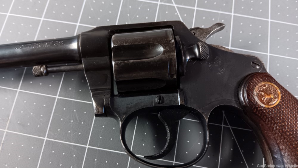 colt police positive 38 smith wesson revolver blued-img-1