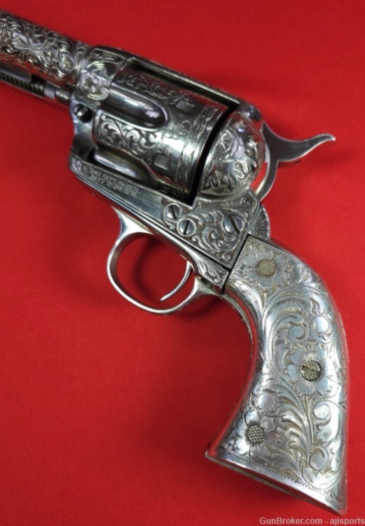 Fully Engraved! Colt Single Action Army .38-40-img-5