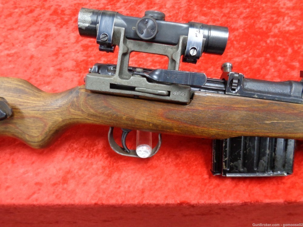 WALTHER K43 AC 44 8mm 1944 Germany WWII Sniper World War German Army TRADE-img-1
