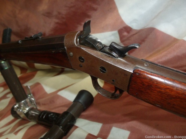 Remington Model 4 Rolling Block .32 rf  Smoothbore -img-4