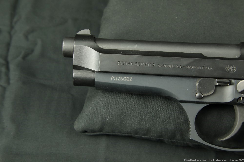 Italian Beretta Model 92-FS 9mm Parabellum 4.9” Semi-Auto Pistol M9 w/ Box -img-24
