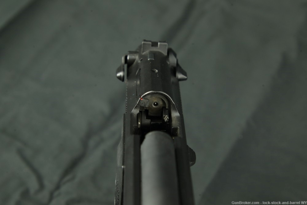 Italian Beretta Model 92-FS 9mm Parabellum 4.9” Semi-Auto Pistol M9 w/ Box -img-15