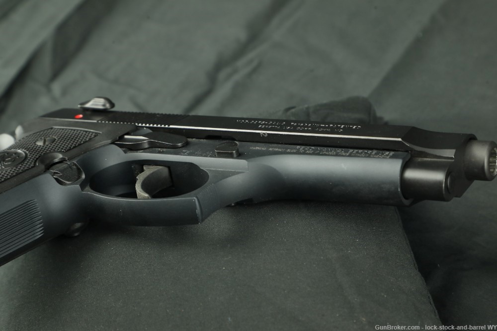 Italian Beretta Model 92-FS 9mm Parabellum 4.9” Semi-Auto Pistol M9 w/ Box -img-11
