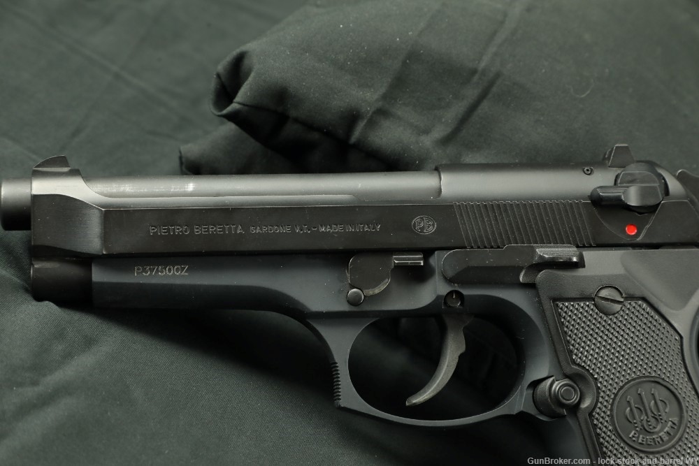 Italian Beretta Model 92-FS 9mm Parabellum 4.9” Semi-Auto Pistol M9 w/ Box -img-7
