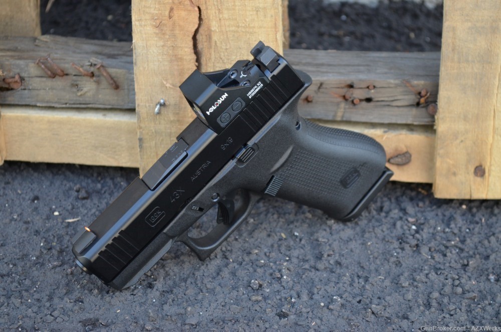Glock 43X MOS Holosun 507K X2 CHPWS CHP V4 XS R3d NS 9mm-img-4
