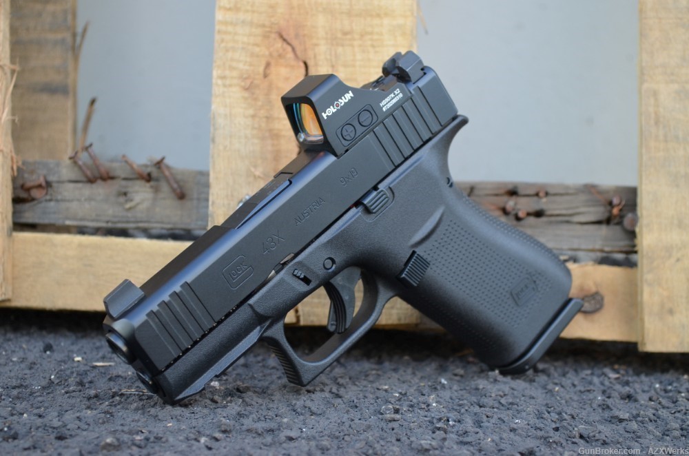 Glock 43X MOS Holosun 507K X2 CHPWS CHP V4 XS R3d NS 9mm-img-0