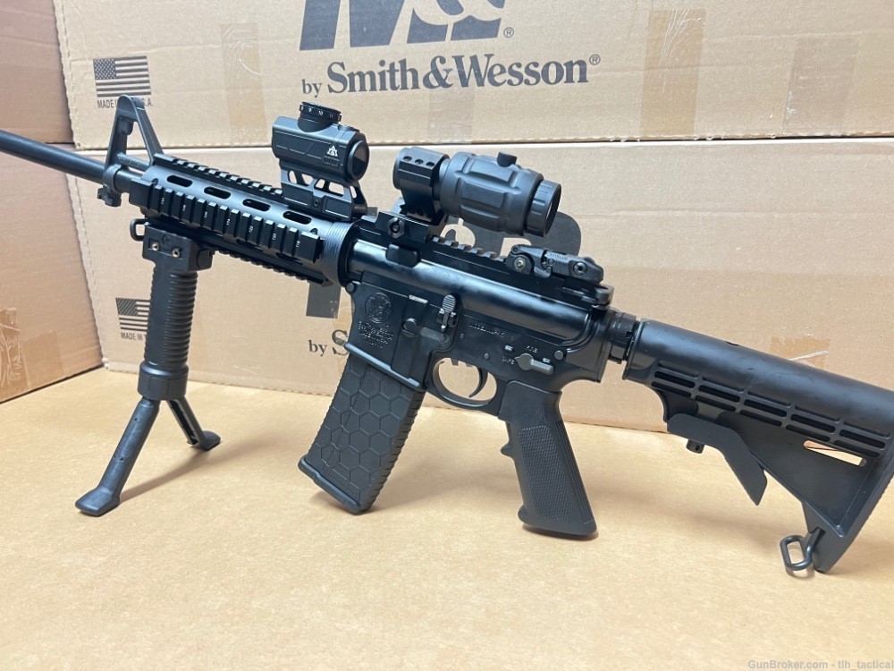 SMITH & WESSON AR-15 Tactical Rifle |Red Dot & | 3 Magazines|AR M&P 15-img-5