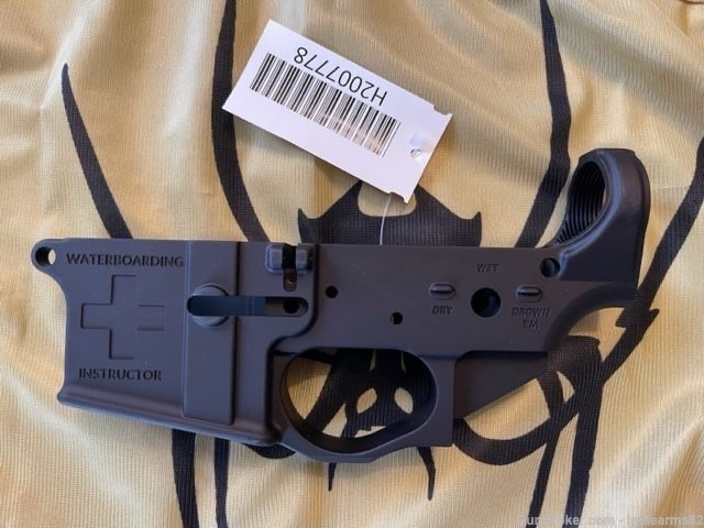 Spike's Tactical Waterboarding Instructor Stripped Lower Receiver AR-15 -img-0