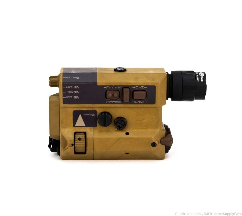 Wilcox RAPTAR Lite ES Laser Sight & 80 Lumen Flashlight w/ IR Infrared FDE-img-1