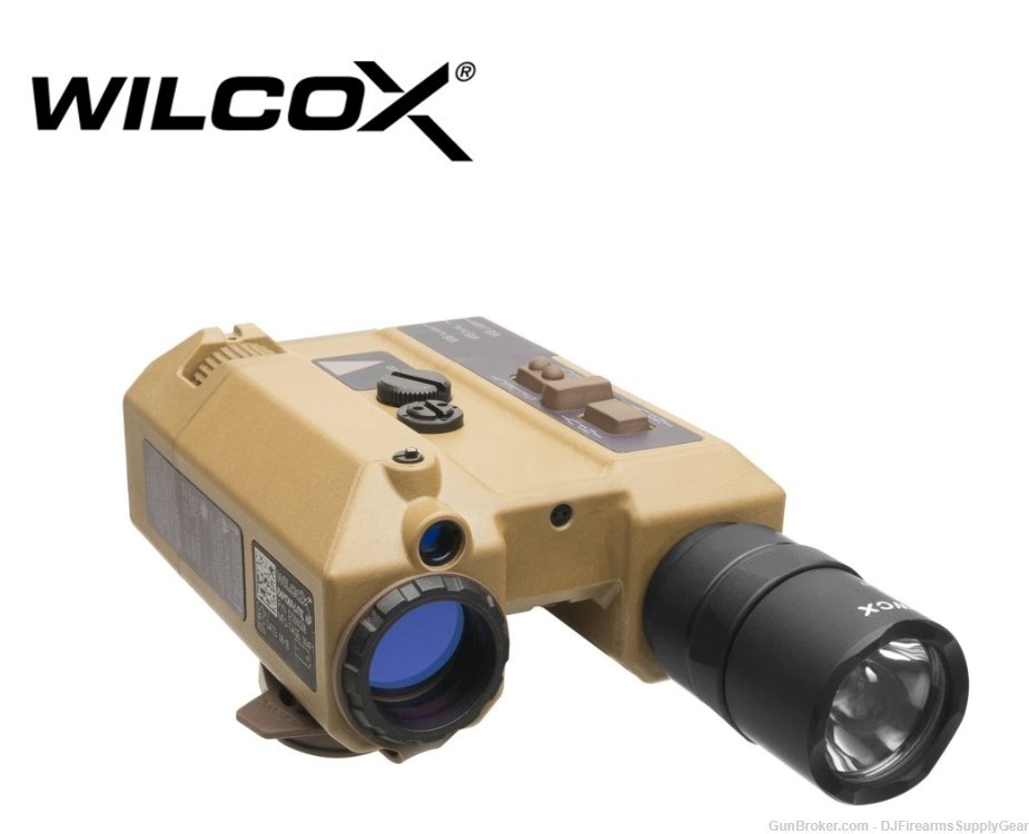 Wilcox RAPTAR Lite ES Laser Sight & 80 Lumen Flashlight w/ IR Infrared FDE-img-0