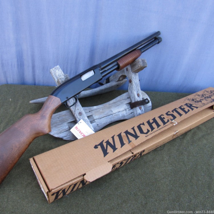 Winchester Model 1300 Defender 12ga 18" BBL - 3" CYL Choke Riot Gun in Box!-img-0
