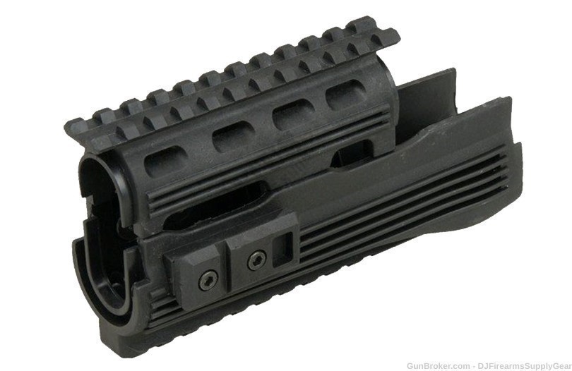 AK-47 QUAD RAIL Handguard W/ Removable Picatinny Rail Sections  -img-0
