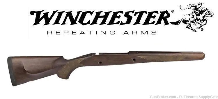 WINCHESTER Model 70 Left Handed Long Action Magnum Super Grade Wood Stock-img-0