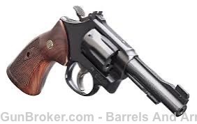 Smith & Wesson 150717 48 Classic Revolver 22 WMR, 4 in, Wood Grp, 6 Rnd, -img-0