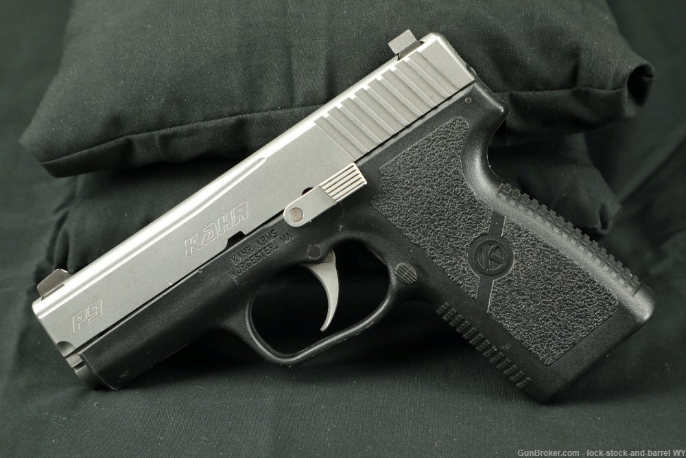 Kahr Arms P9 CW9093 9mm 3.5” Semi-Auto Slim Compact Pistol, Box & Mags-img-6
