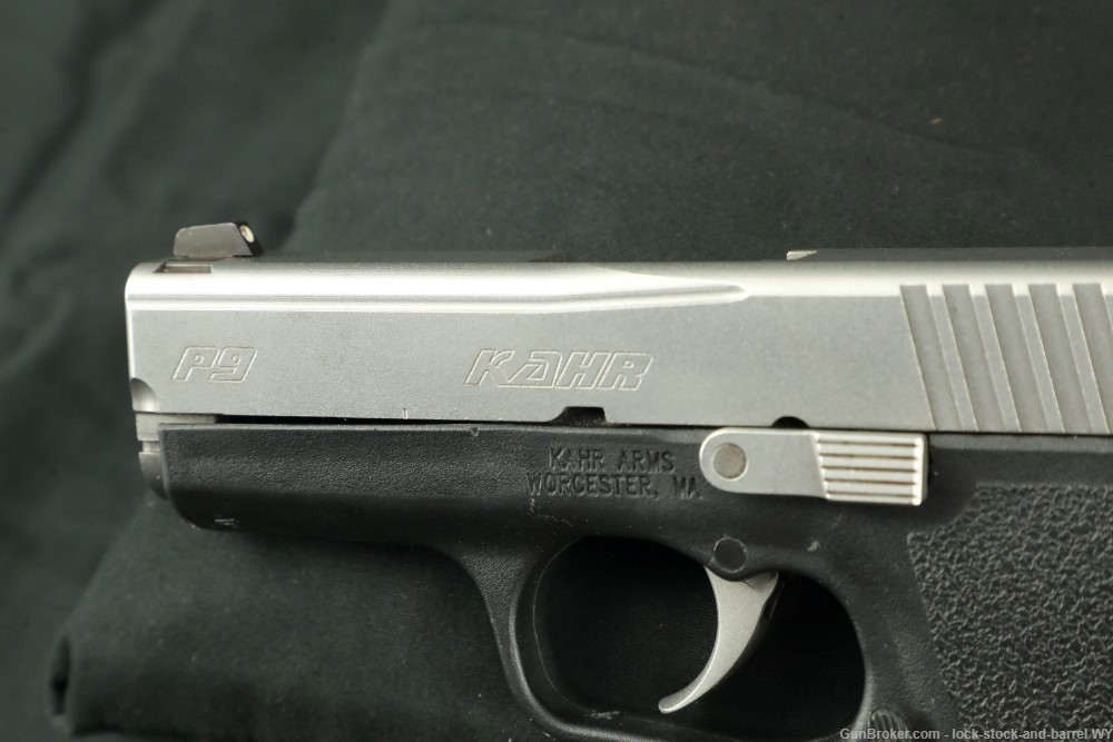 Kahr Arms P9 CW9093 9mm 3.5” Semi-Auto Slim Compact Pistol, Box & Mags-img-18