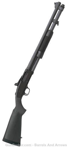 Mossberg 51663 590A1 9-shot Tactical Pump Shotgun 12 GA 20" Hvy Bbl -img-0