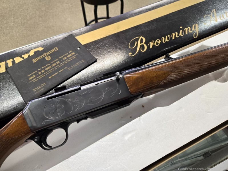 Browning BAR 30-06 Iron Sights 22" Blued / Wood New In Box Belgium-img-2