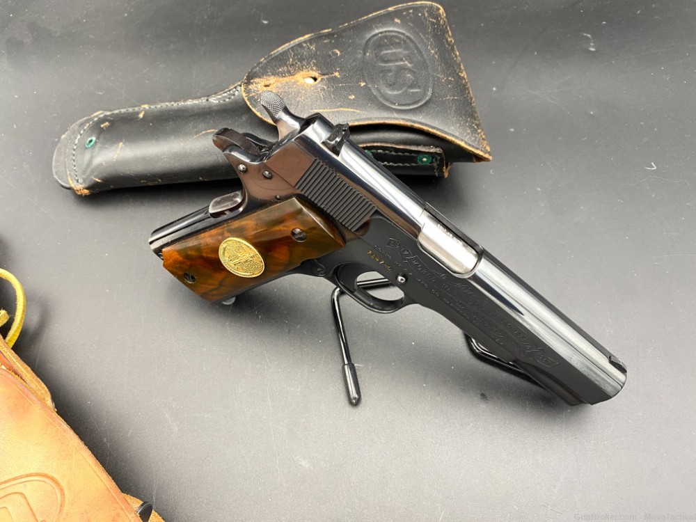 COLT 1911 WWI COMMEMORATIVE 1967 YEAR MEUSE ARGONNE Colt .45ACP C&R 1911-img-9