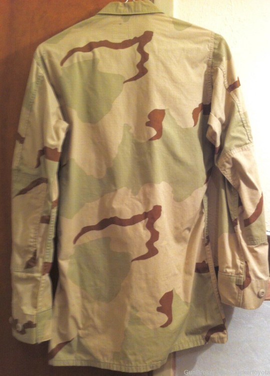 USGI DCU Desert Camo Small XLONG Field Jacket Coat Shirt Combat BDU 33-37-img-1