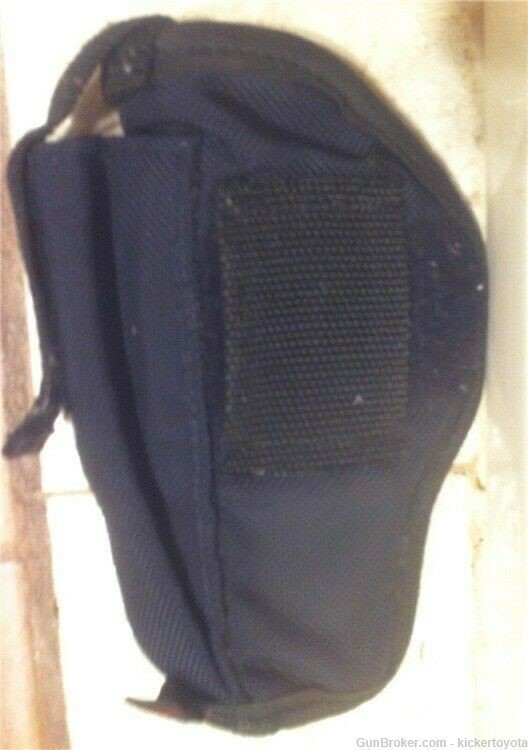 Ace Cordura Nylon Hip Holster Black For Compact Colt S&W Ruger Pistol-img-0