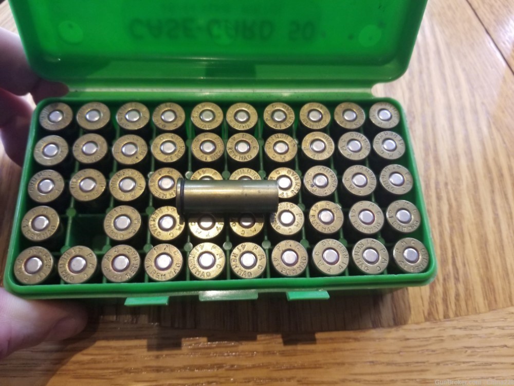 PMC  .41 Remingtomn Mag Casings with Primers and Case-img-0