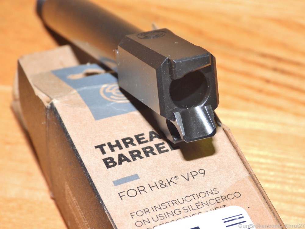 Silencer CO. Threaded Barrel 1/2X28 for HK VP9-img-4