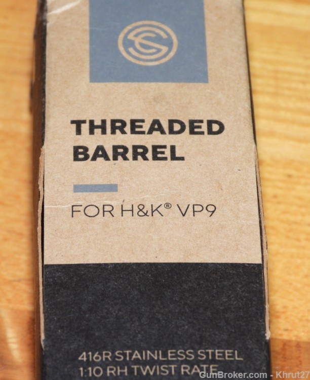 Silencer CO. Threaded Barrel 1/2X28 for HK VP9-img-6