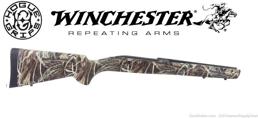 Factory Winchester Model 70 WSSM  MAX 4 REALTREE CAMO Bedded Stock-img-0