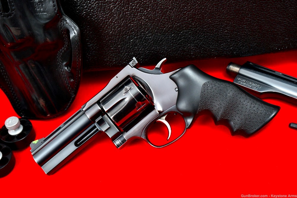 Awesome Dan Wesson Custom Pistol Pack .44 Magnum 3-Barrel Set w/ Case-img-2
