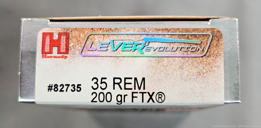 Hornady LEVERevolution 35 Rem 200 gr Flex Tip 200 Rounds 82735 NO CC FEES!-img-2