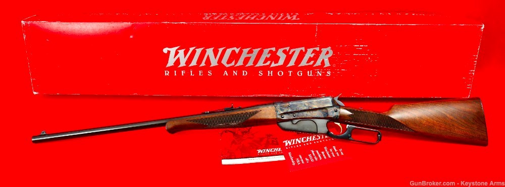 Rare Special Edition Winchester 1895 .405 Turnbull Case Hardened NIB-img-23