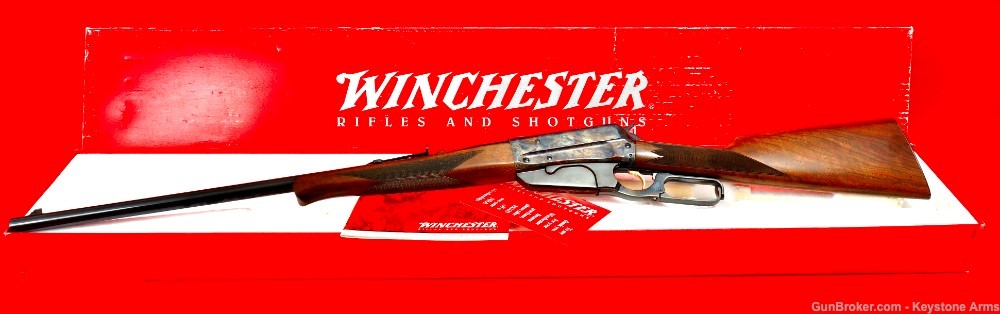 Rare Special Edition Winchester 1895 .405 Turnbull Case Hardened NIB-img-3