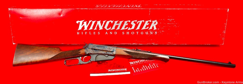Rare Special Edition Winchester 1895 .405 Turnbull Case Hardened NIB-img-9