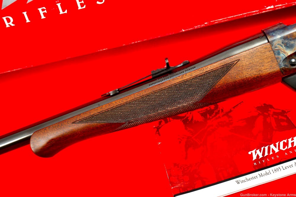 Rare Special Edition Winchester 1895 .405 Turnbull Case Hardened NIB-img-6
