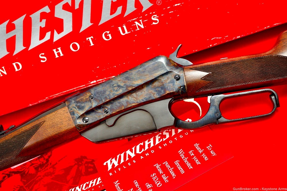 Rare Special Edition Winchester 1895 .405 Turnbull Case Hardened NIB-img-7