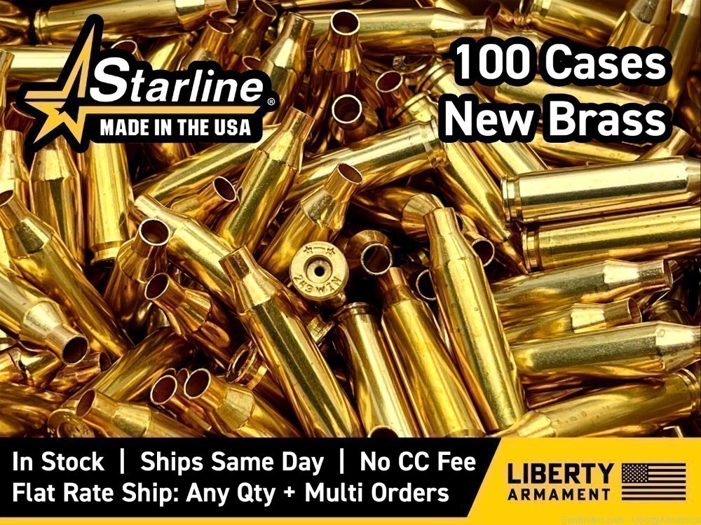 243 Winchester Brass, Starline 243 Win Brass-img-0