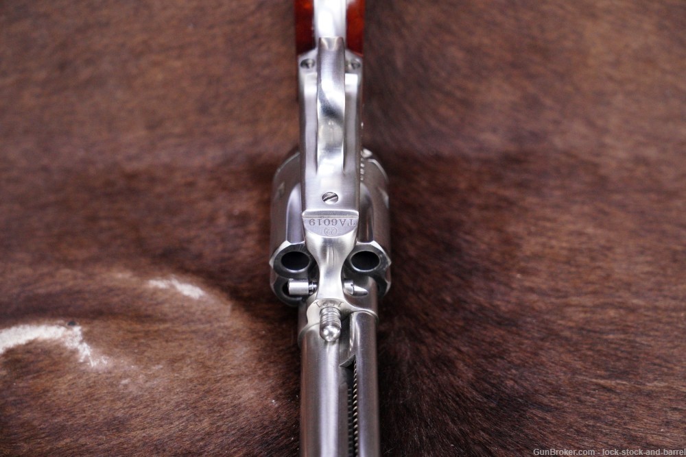 Taylor’s Uberti Model 1873 Stainless Running Iron  4.75” SAA Revolver-img-5