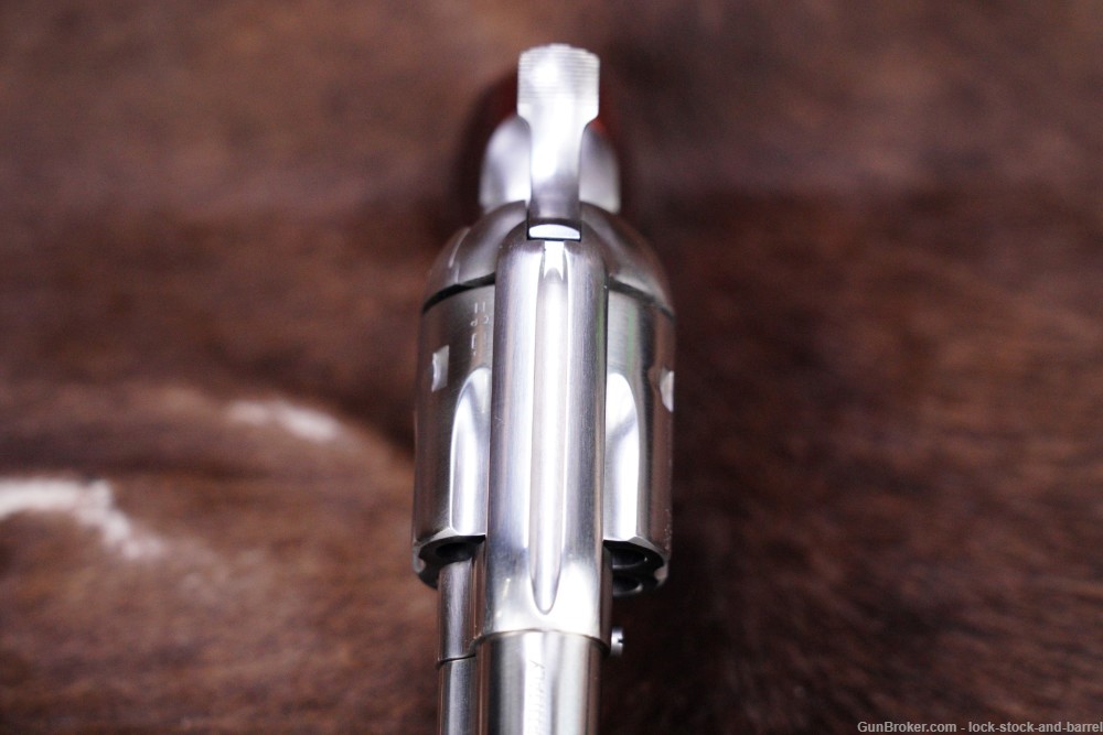 Taylor’s Uberti Model 1873 Stainless Running Iron  4.75” SAA Revolver-img-9