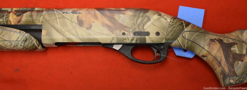 Remington 870 Super Mag 12GA 25.5" bbl 3.5" Magnum Realtree Camo Pump 12 Ga-img-8