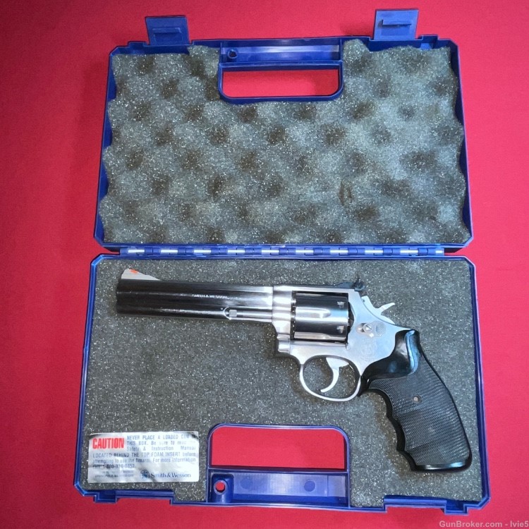 Smith & Wesson Model 686-3, 357 Mag, Stainless 6 inch BBL-img-2