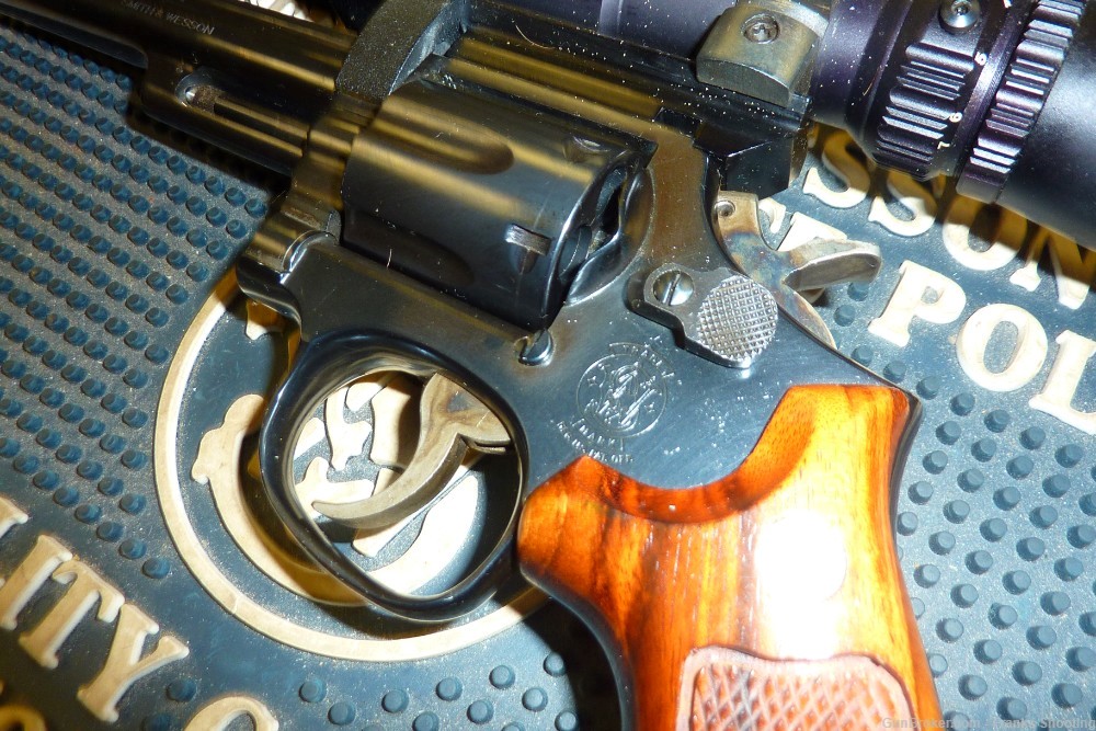 SMITH & WESSON 19-5 .357 CAL 6" BBL REVOLVER & SCOPE-img-6