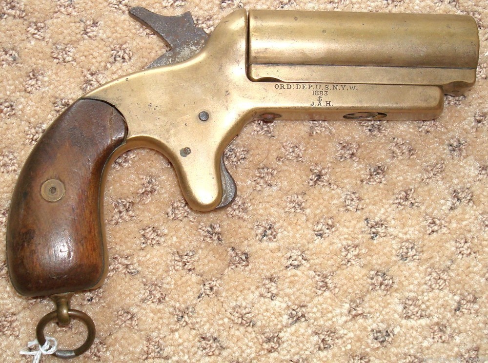 Model 1882 Flare / Signal Pistol - 25mm - USA Navy - Serial # 2-img-0