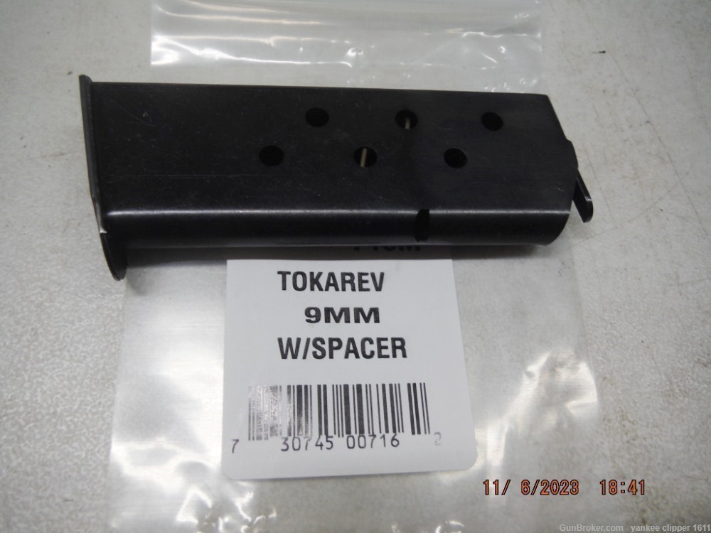 TOKAREV 9mm 8Rd Magazine Large Magwell with Spacer Read-img-0