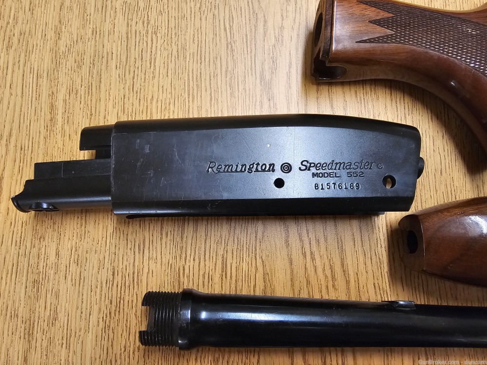 Remington 552 Speedmaster Parts and Receiver-img-0