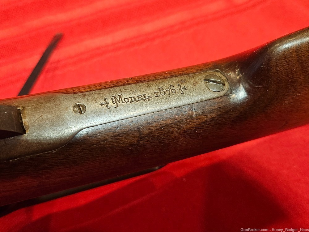 Ultra Rare Winchester 1876 Third Model MFG 1883 in 45-60-img-16