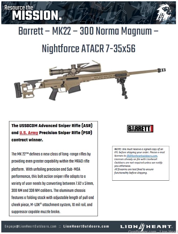 Barrett MK22 300 Norma mag - Nightforce ATACR 7-35x56-img-0